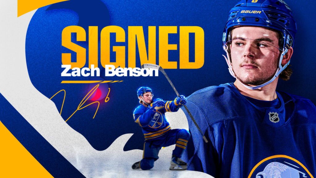 Sabres sign Benson to 7-year contract Sabres sign Benson to 7-year contract