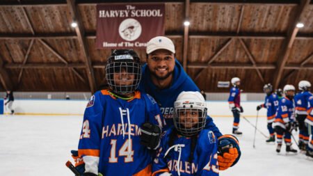 PHOTOS: Marshall Warren at Ice Hockey In Harlem Camp PHOTOS: Marshall Warren at Ice Hockey In Harlem Camp