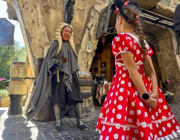 Ahsoka Tano at Star Wars: Galaxy's Edge inside Disneyland at the Disneyland Resort Anaheim, CA, on Friday, January 16, 2026. (Photo by Jeff Gritchen, Orange County Register/SCNG)